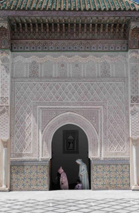 Riad Nadara, Superbe Riad Au Coeur De La Medina! Marrakesh Exteriör bild
