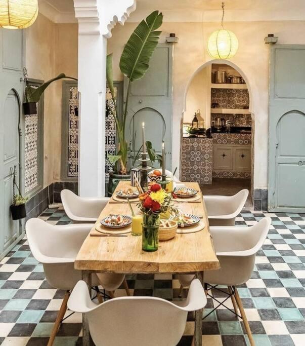 Riad Nadara, Superbe Riad Au Coeur De La Medina! Marrakesh Exteriör bild